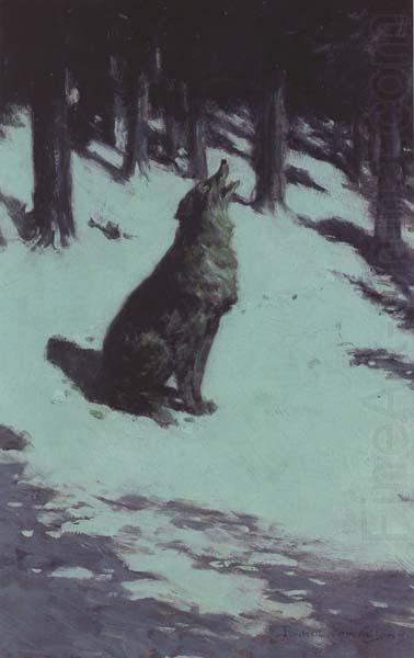 Voice of the Hills (mk43), Frederic Remington